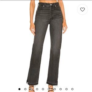 EB Denim
UNRAVELED TWO JEAN in grade school- black